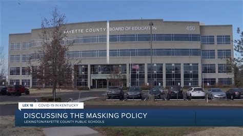 Fayette County Public Schools to discuss masking policy