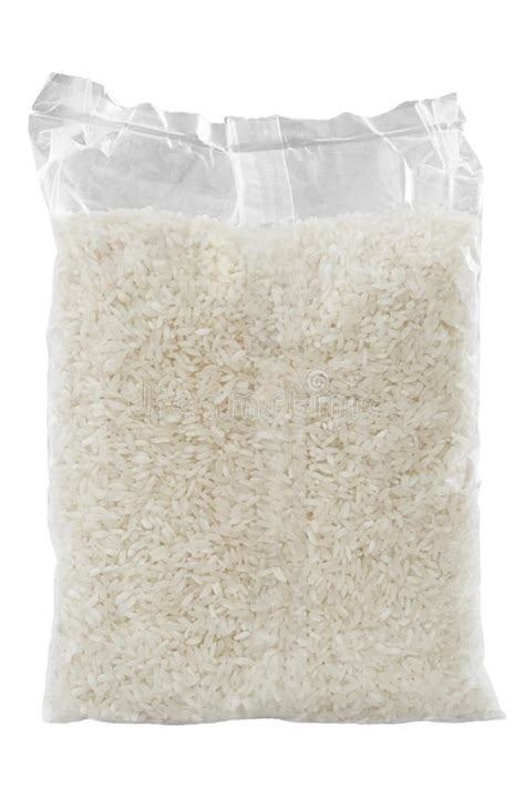 Rice Bag Rice Pack Isolated Over White Background Sponsored Pack