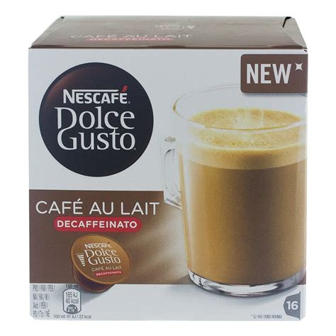 Nescafé Dolce Gusto Cafe au Lait Decaffeinato Entkoffeinierter Kaffee