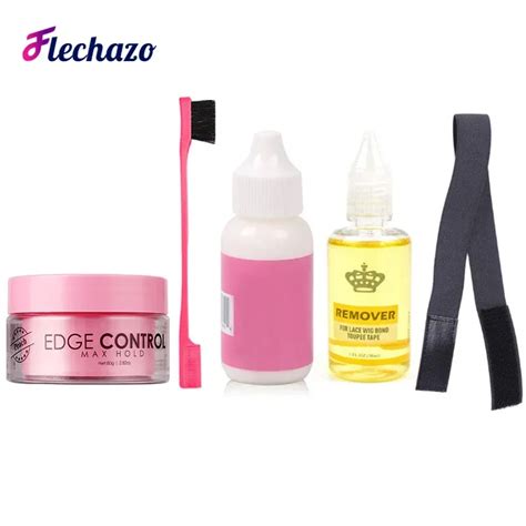 Waterproof Wig Glue Kit With Edge Control For Natural Hair Glue Includes Remover Lace Melting