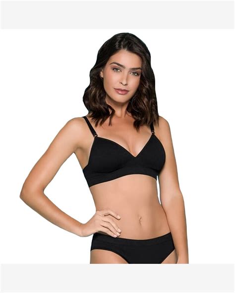 Riachuelo Suti Selene Bojo Sem Costura Feminino Preto