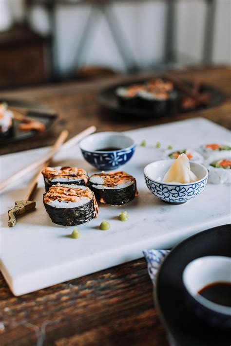 Hand Painted Sushi Set Sushi Set Sushi Ceramic Bowls