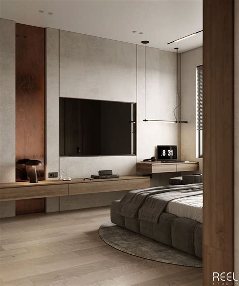 Modern Bedroom Design on Behance