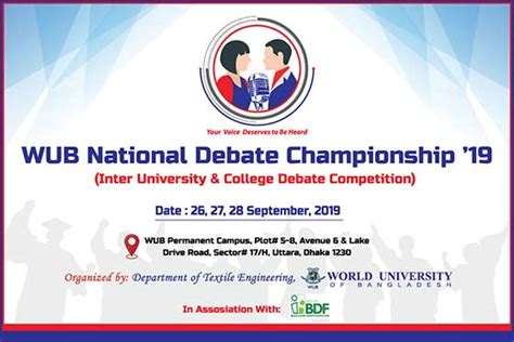 Debate Competition Certificate