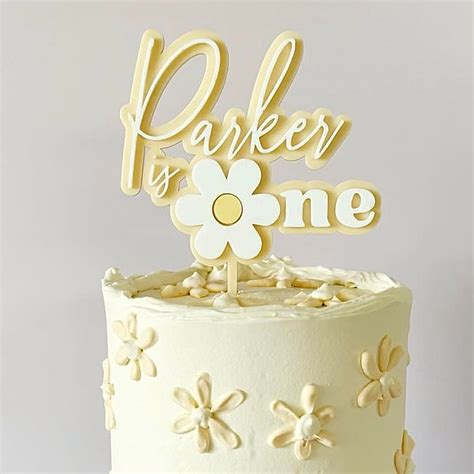 Layered Custom Name And Number Birthday Cake Topper Cakers Paradise Cakers Paradise