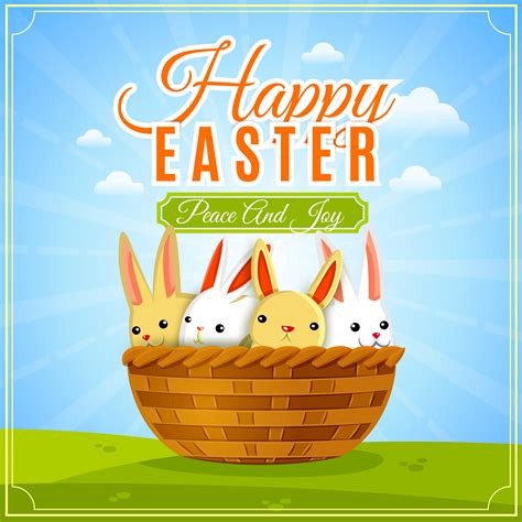 Easter poster illustration 472329 Vector Art at Vecteezy