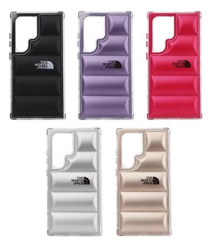 Funda North Face Brillante En Para Iphone Motorola Oppo Meses Sin