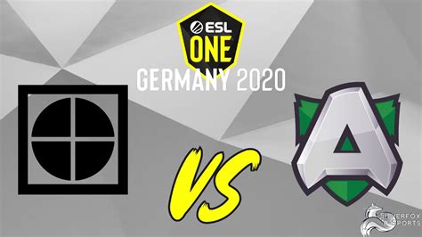 EXTREMUM VS Alliance ESL One Germany Group Stage BO3 Game 2