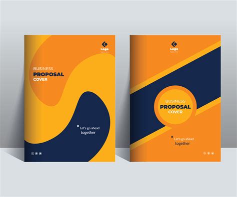 Business Proposal Cover Design Template Adept For Multipurpose Projects