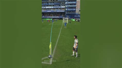 Lionel Messis Corner Kick Goal On Fc 24 Fc24 Eafc24 Fc24careermode