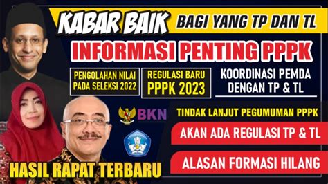 KABAR GEMBIRA P1 P2 P3 YANG BELUM LOLOS DI PPPK 2022 KORDINASI