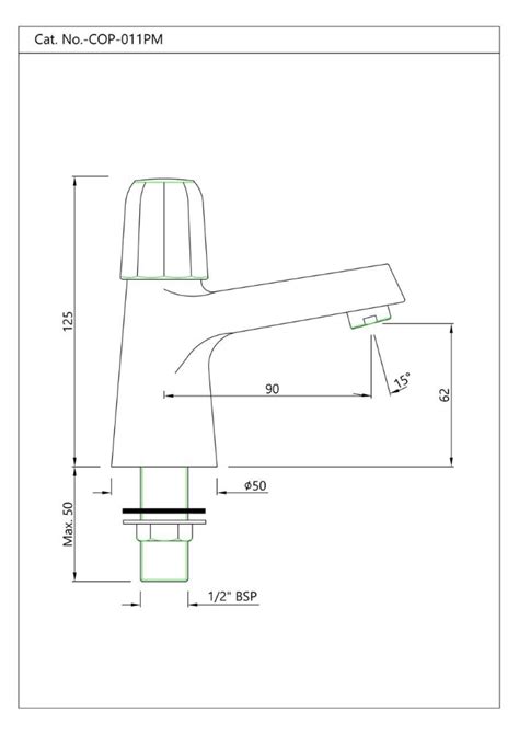 Continental Prime Chrome 1 2 Inch Basin Tap Jaquar Global