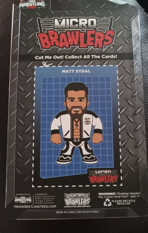 Matt Sydal Micro Brawler Pro Wrestling Crate May Exclusive Aew Wwe