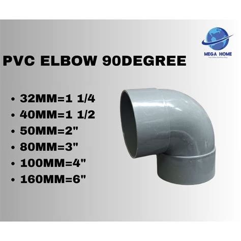 STOCKED FAST SHIPPING现货速发 PVC ELBOW 32MM 40MM 50MM 1¼ 1½ 2