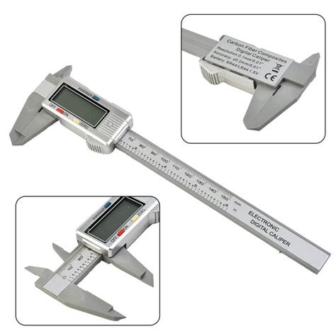 Ergonomic LCD Digital Electronic Vernier Caliper Gauge Micrometer 150mm