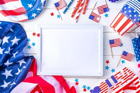 Premium Photo | Usa american patriotic holidays background