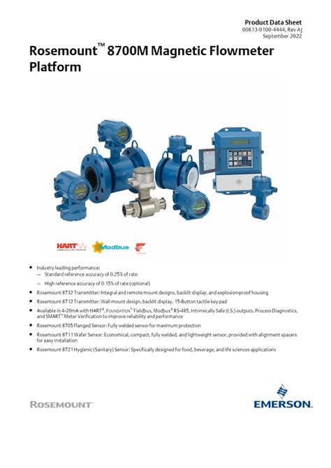 Rosemount E Field Mount Magnetic Flow Meter Transmitters At Rs