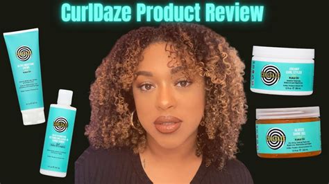 Testing All Curldaze Styling Products Youtube