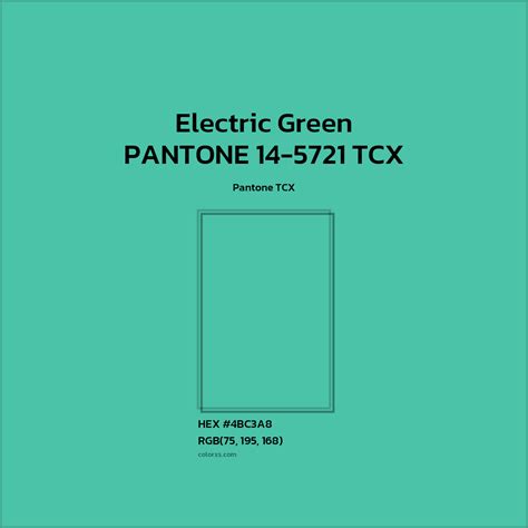 pantone   tcx electric green color color codes