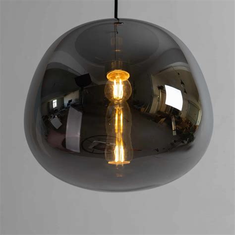 Black Smoked Pendant Light Buy Smoked Glass Light Echoes