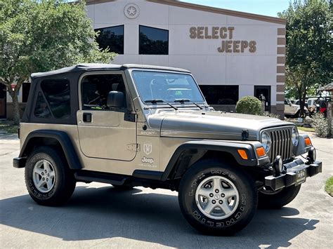 Used 2004 Jeep Wrangler Sport For Sale 21995 Select Jeeps Inc