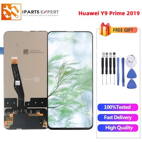 IPARTSEXPERT Original LCD For Huawei Y9 Prime 2019 LCD STK LX1 STK L22