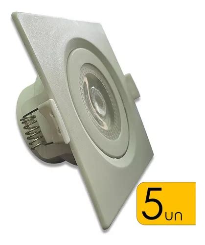 L Mpara Led De Techo Startec Pp Led Quadrado Luz Neutra W K Color