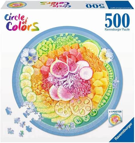 Xxl Teile Circle Of Colors Poke Bowl Teile Ravensburger