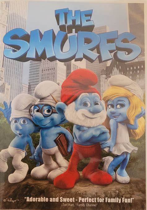 The Smurfs DVD 2011 - Etsy