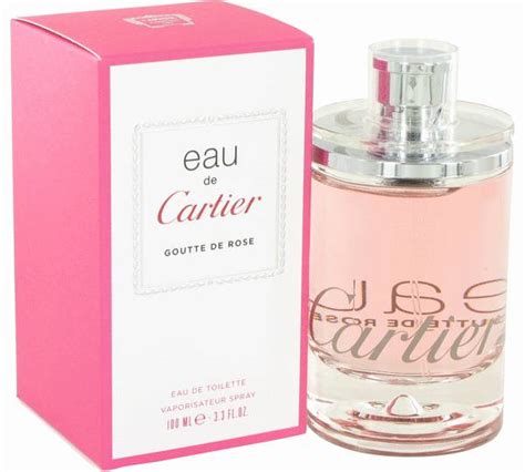 Eau De Cartier Goutte De Rose Perfume For Women By Cartier