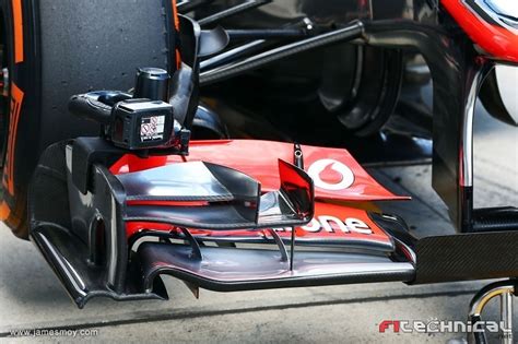 Mclaren Mp Front Wing Detail Photo Gallery F Technical Net