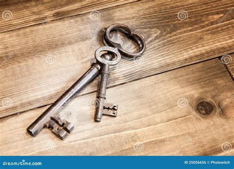 Large And Small Keys Stock Photo Image Of Large Safety 25056656