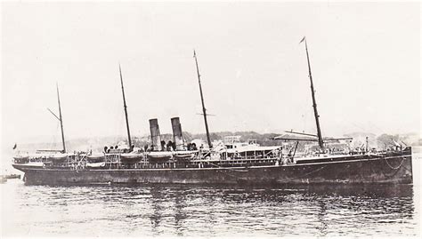 Screw Steamer BRITANNIA Built By Caird Company In 1887 For Peninsular