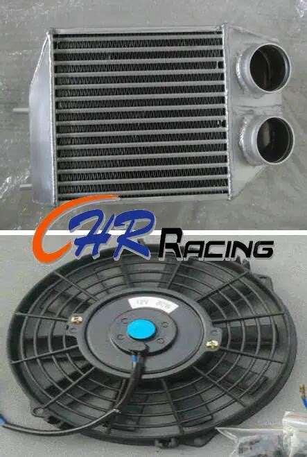 Aluminum Intercooler Plastic Fan For RENAULT 5 R5 GT TURBO Brand New