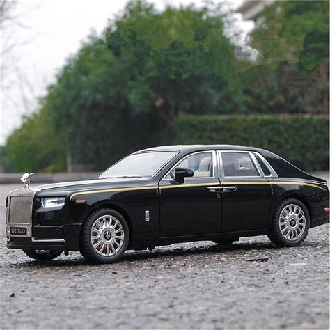 MING ZHEN Modelo De Coche De Juguete 118 Para Rolls Royce Phantom Alloy