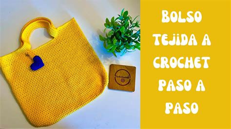 Crochet Tutorial Bolso Tejido A Crochet Paso A Paso Youtube