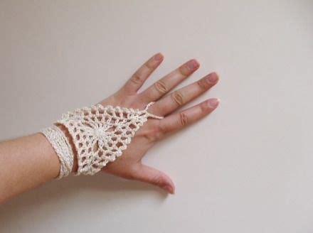 Neuer Hand Und Fu Schmuck Geometrie Des Dreiecks Lace Gloves