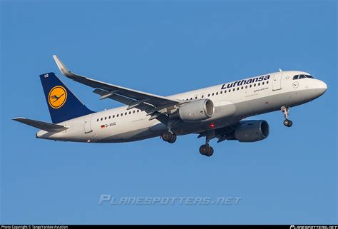 D AIUQ Lufthansa Airbus A320 214 WL Photo By TangoYankee Aviation ID