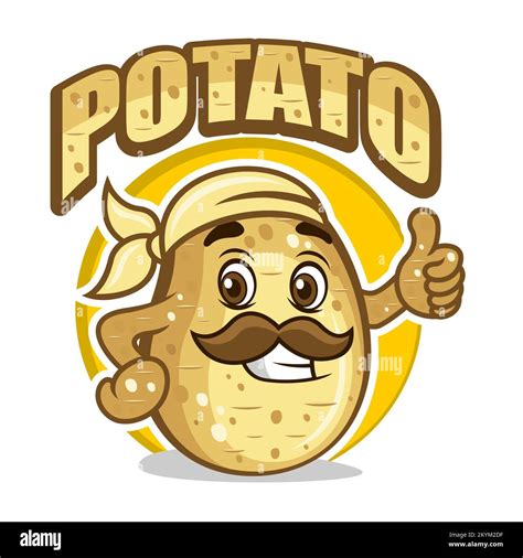 Mr Potato Head Character Stock Vector Images Alamy