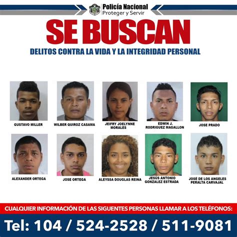 Los Sujetos M S Buscados Por Homicidios Panorama Econ Mico Panam