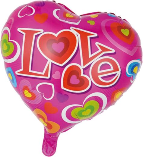 Sassier Foil Ballon Heart Love Hitta B Sta Pris