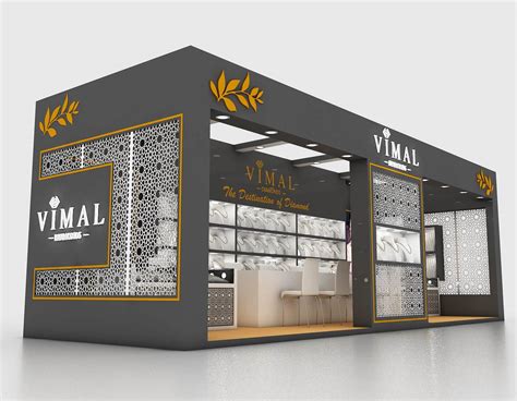 7 Exhibition Stall 3 Sides Open 3D Model By Manishsingla1994