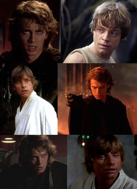 Anakin Skywalker vs Luke Skywalker;Father vs Son;The Dark Side vs The ...