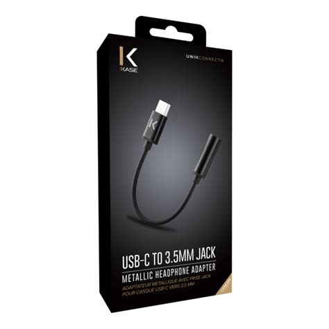 Adaptateur M Tallique Avec Prise Jack Pour Casque Usb C Vers Mm