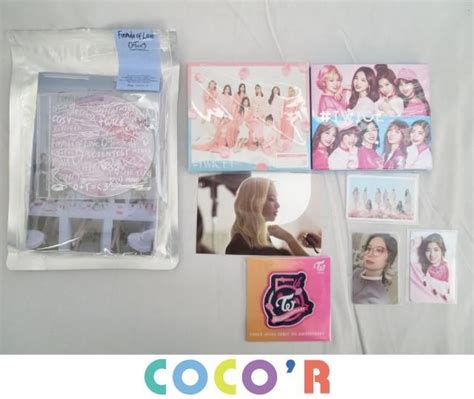 【やや傷や汚れあり】【同梱可】中古品 韓流 Twice Cd Dvd ♯twice4・1 Formula Of Love トレカ3枚付きグッズ