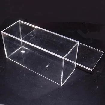 Clear Acrylic Display Sliding Lid Box - Buy Clear Acrylic Display ...