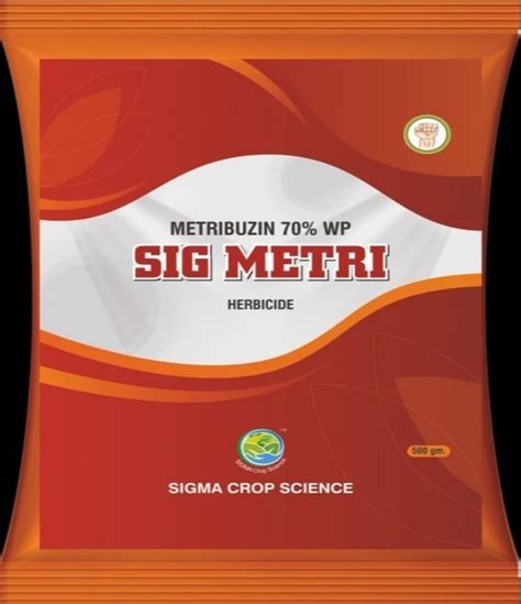 Sig Metri Herbicide Metribuzin Wp Gm At Rs Packet In