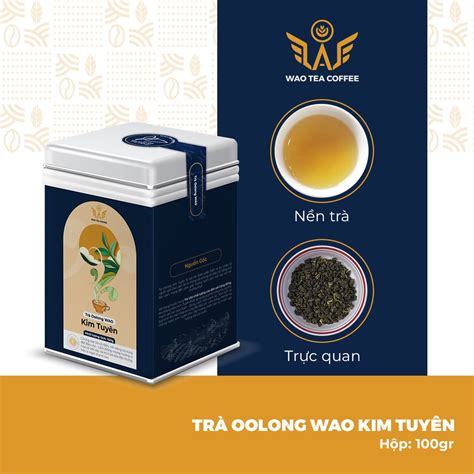 Trà Oolong Kim Tuyên Wao 100gr Trà Cao Cấp We Are One