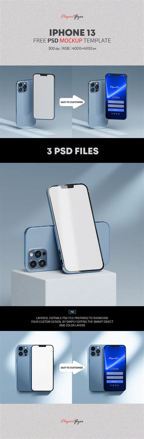 Mockup Gratuito Di IPhone 13 In Formato PSD 10032621 By ElegantFlyer