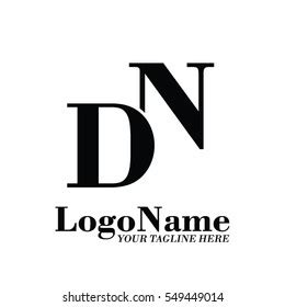 Dn Logo Stock Vector (Royalty Free) 549449014 | Shutterstock